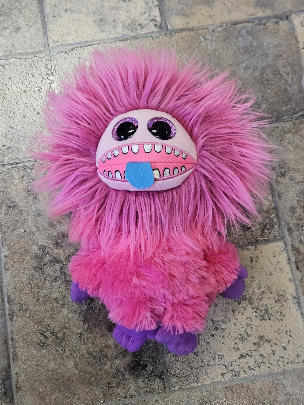 Ty ZeeZee Hairy Monster Plushie